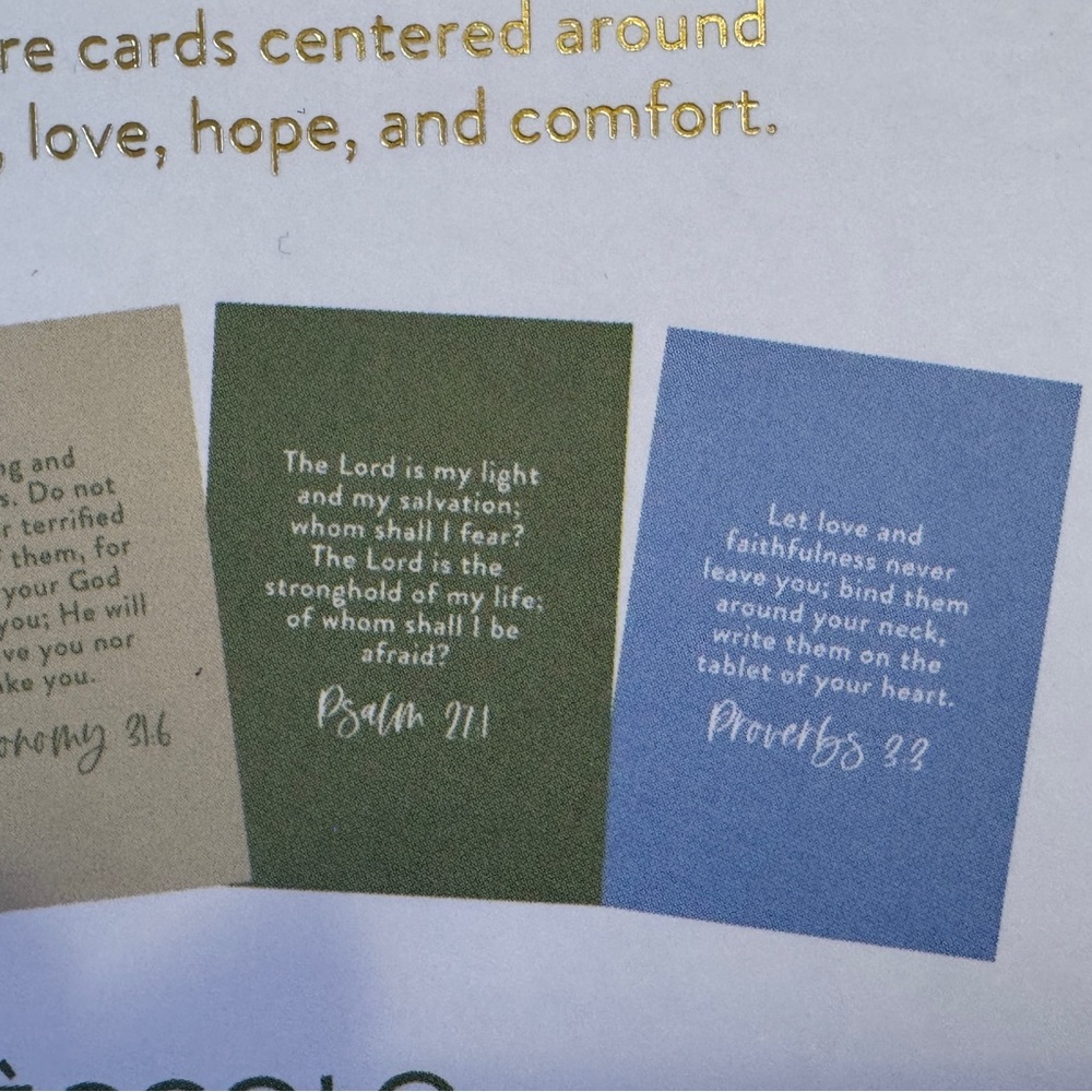 ✝️ A Box of Verse Scripture Cards. NIB - Picture 5 of 5